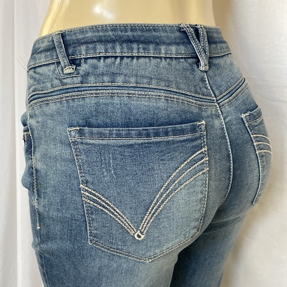 DEMOCRACY Jeans Women’s Tummy Control Size 6 Ankle Cropped Embroidered NWOT - Picture 8 of 8